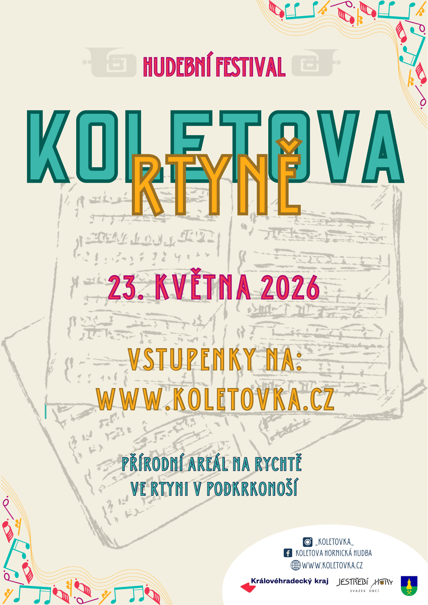 Plakát Festival Koletova 2026
